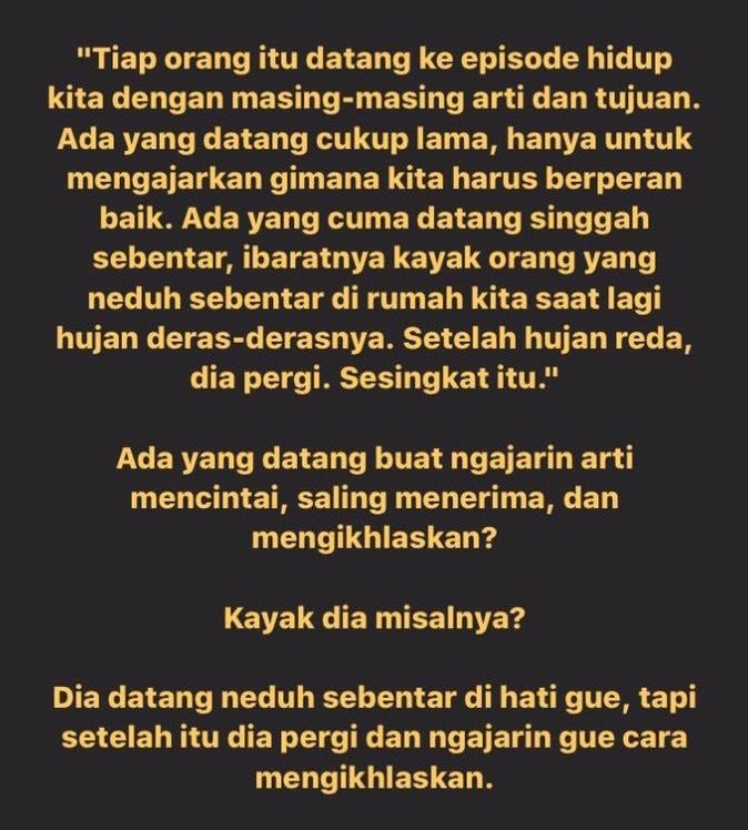 chcoopo's tweet photo. Mungkin nggak semua yang kita sayang ditakdirkan untuk tinggal. Ada yang datang untuk mengajarkan cinta, lalu pergi untuk mengajarkan kehilangan. Pada akhirnya, kita hanya perlu belajar menerima, mengikhlaskan, dan tumbuh menjadi lebih baik. https://t.co/Vaf54IBF5A