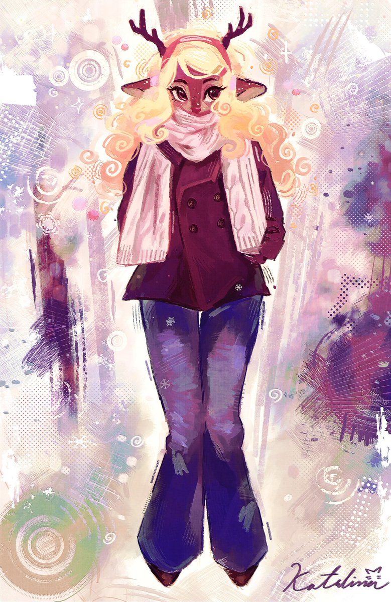 rozeKatalina's tweet photo. Clothing practice ft my daughter #8 
I missed drawing her so much  

#noelleholiday #deltarune https://t.co/WL5wPxHgR0