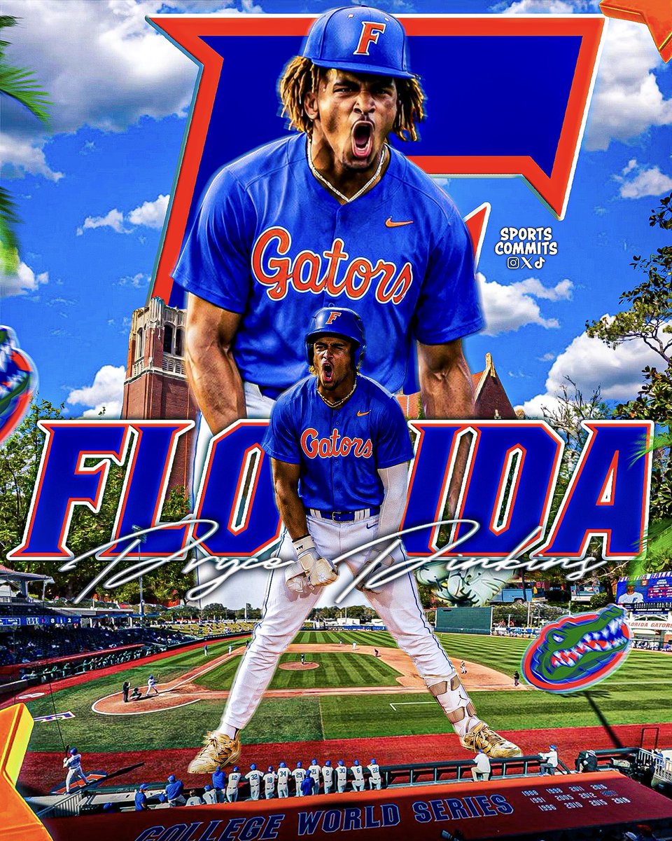 prycepinkins09's tweet photo. Beyond blessed to announce my commitment to further my baseball career and education at the University of Florida. 

I’m incredibly grateful for everyone who has supported me and helped me get to this point. I can’t wait to call Gainesville home again. Go Gators! 🐊🐊 https://t.co/y0yOYSDRi7