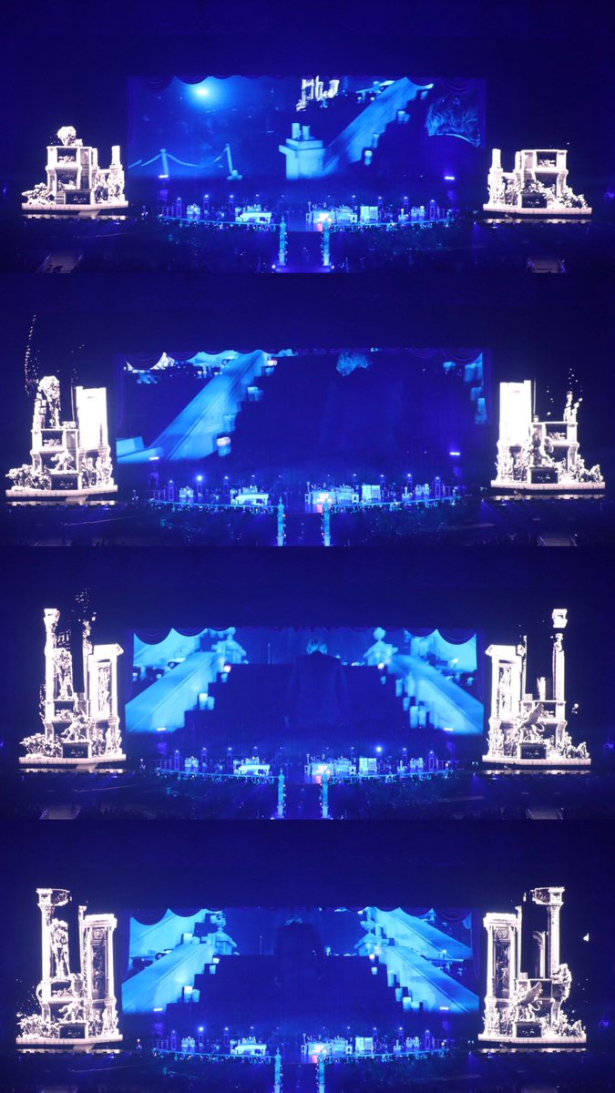 Ender_maru_'s tweet photo. 柱が作られていく過程⭐️

 #SEKAINOOWARI #THECINEMA https://t.co/iUZjACpyuu