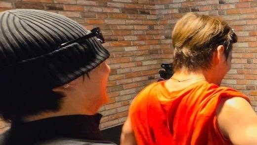 kookvtwins's tweet photo. the way you can tell they’re smiling so big from the rise of their cheeks 🤏🏻😭 https://t.co/IOhQRUs9e3