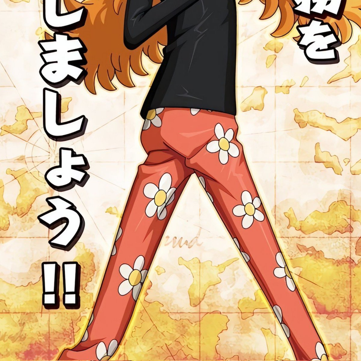 favsoulking's tweet photo. the concept of brook having more ass than sanji https://t.co/7SKXI2bHOS