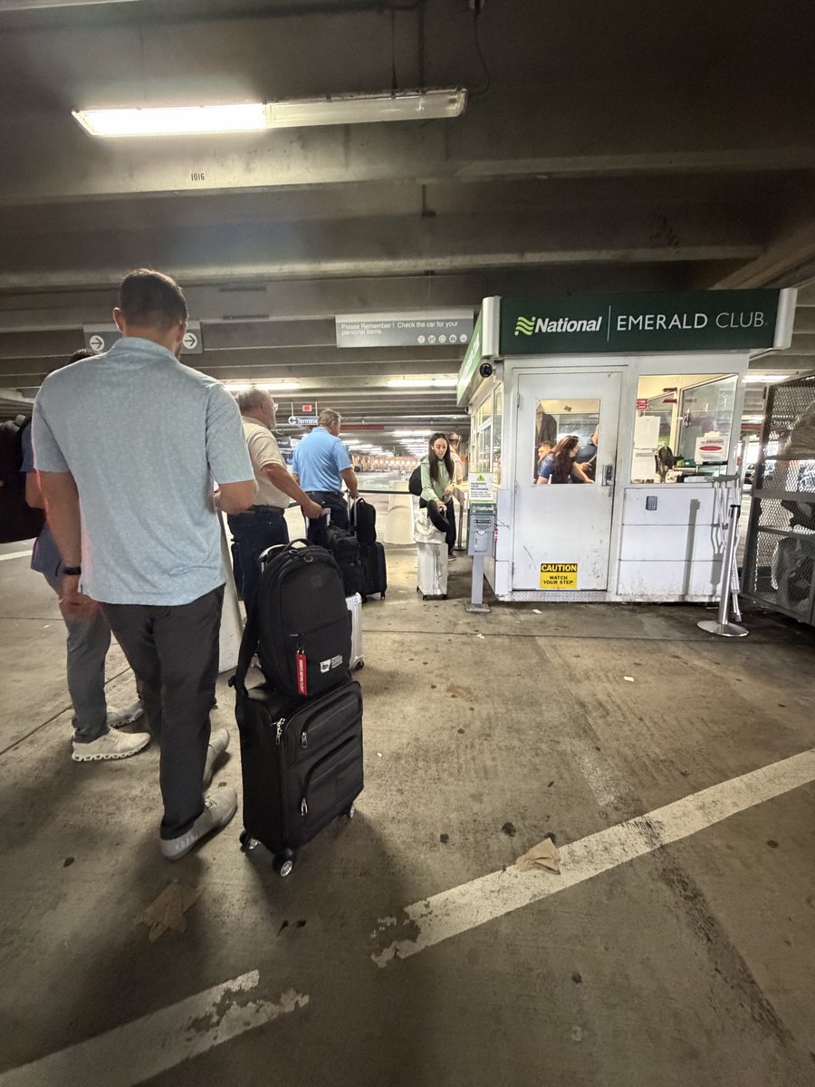 DesiDfs's tweet photo. Dear @NationalPro I chose to rent from you 5x week for the convenience of picking my car and driving off. When will these locations where I have to wait in line finally stop? https://t.co/wsp3cJIcR8