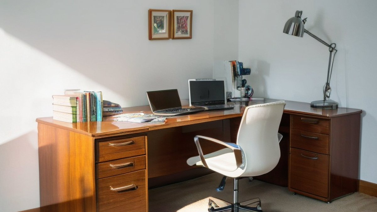 PrimeTimeOfEX's tweet photo. My go-to tidy desk setup: just a notebook, my laptop, a potted succulent and a small pen cup. No clutter, all focus. Perfect for a productive workday!， https://t.co/me9e1OdBrj