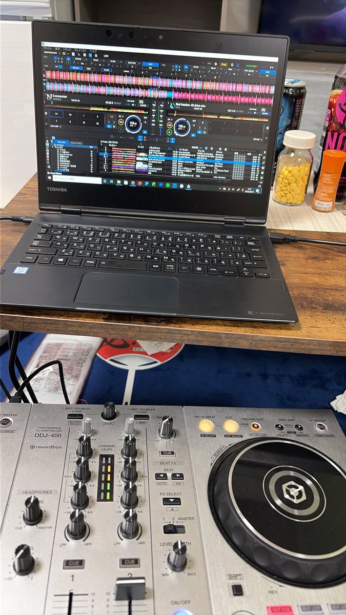 TENKAMUSOU_you's tweet photo. 今日なんかDJ練習の調子よくて寝たくない https://t.co/xRdcIqlpGr