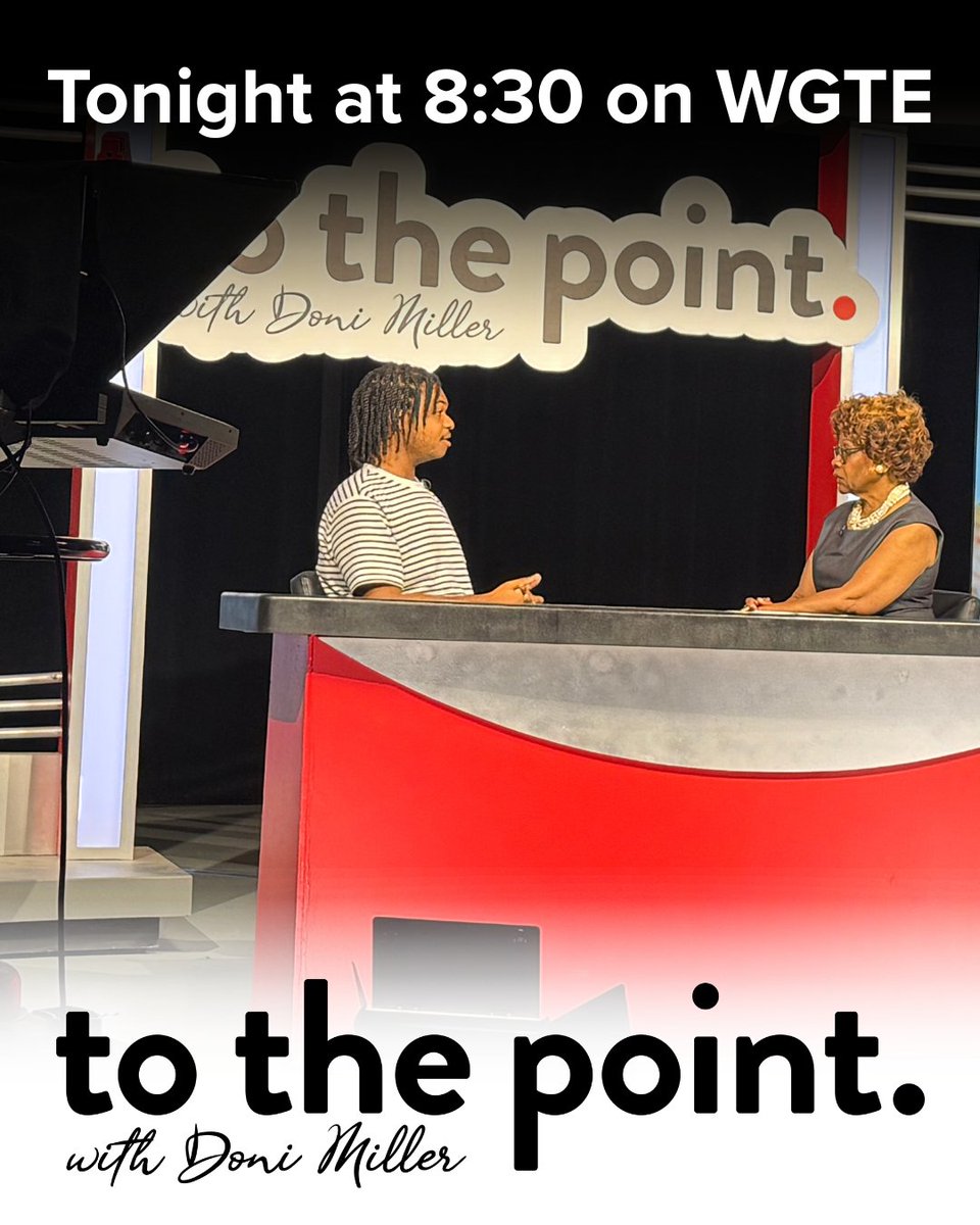 Jaden_Reports's tweet photo. My election-themed interview on 'To the Point with Doni Miller' airs TONIGHT at 8:30 ET on @WGTEPublic. 📺

▶️ To catch it online, visit https://t.co/Uoo5QQfY97. https://t.co/yUcbDKxbKB