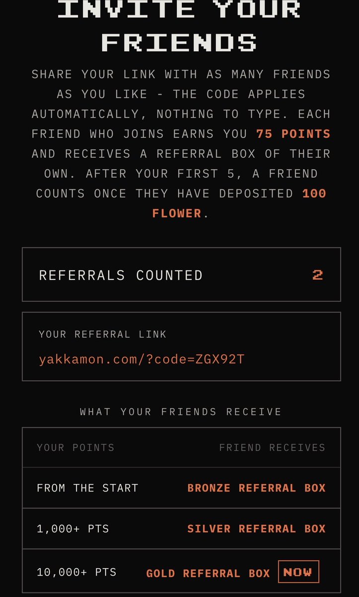 iamtriem's tweet photo. @yakkamon_game Use my code and you get a Gold Referral Box :) https://t.co/JM7tOwY1PW