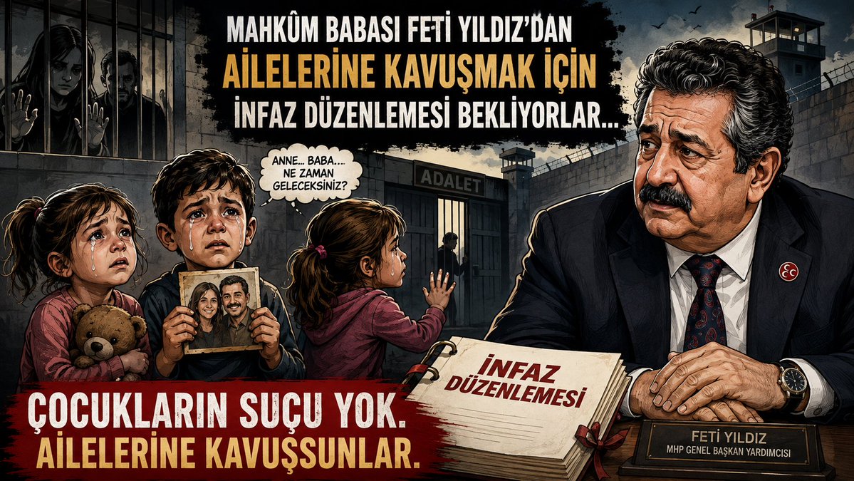 blackritim's tweet photo. Bir çocuğun annesini, babasını istemesi suç değil…

Gözyaşları içinde cezaevi kapılarında bekleyen çocuklar, ailelerine kavuşacakları bir infaz düzenlemesi bekliyor.

Çocukların suçu yok.
Onların da yüzü gülmeli.

#CezadaAdaletİnfazdaEşitlik @YildizFeti https://t.co/rQuHrCGAyB