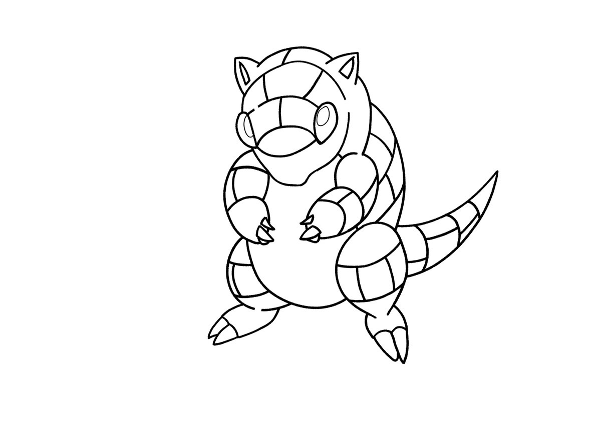 roboto__art's tweet photo. Sandshrew https://t.co/UdoKXle5pp