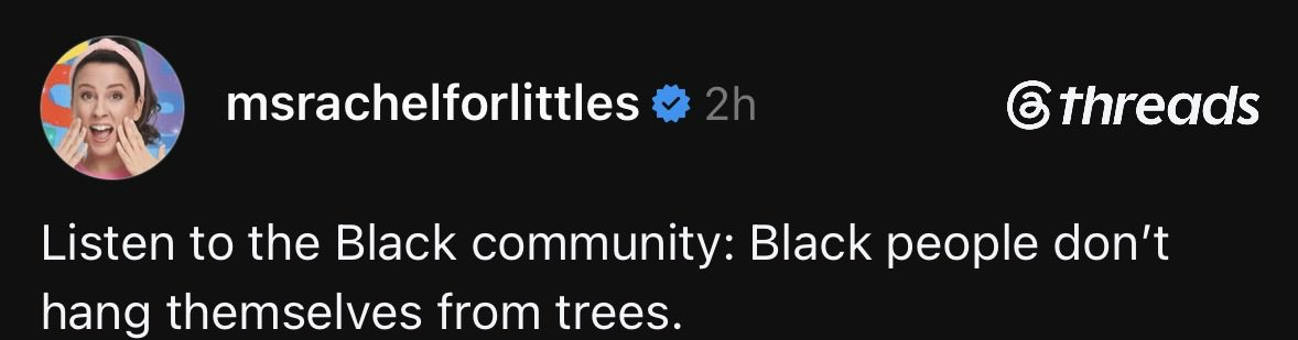 RoyIsThaTruth's tweet photo. Ms. Rachel been advocating and going harder for the black community than some of these Black celebrities https://t.co/3bWGEcJ81N