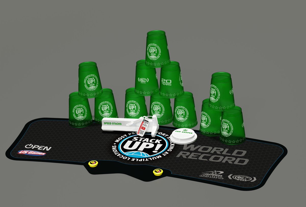 SpeedStacksInc's tweet photo. STACK UP! registration starts on 9/1! Get your FREE commemorative set, poster and stickers by registering and participating in this years event!
NEW this year is an option to add-on a commemorative G5 Stackmat to use at school, stations and competitions. 

https://t.co/np6vKBVS2c https://t.co/8S5w5mJkq0