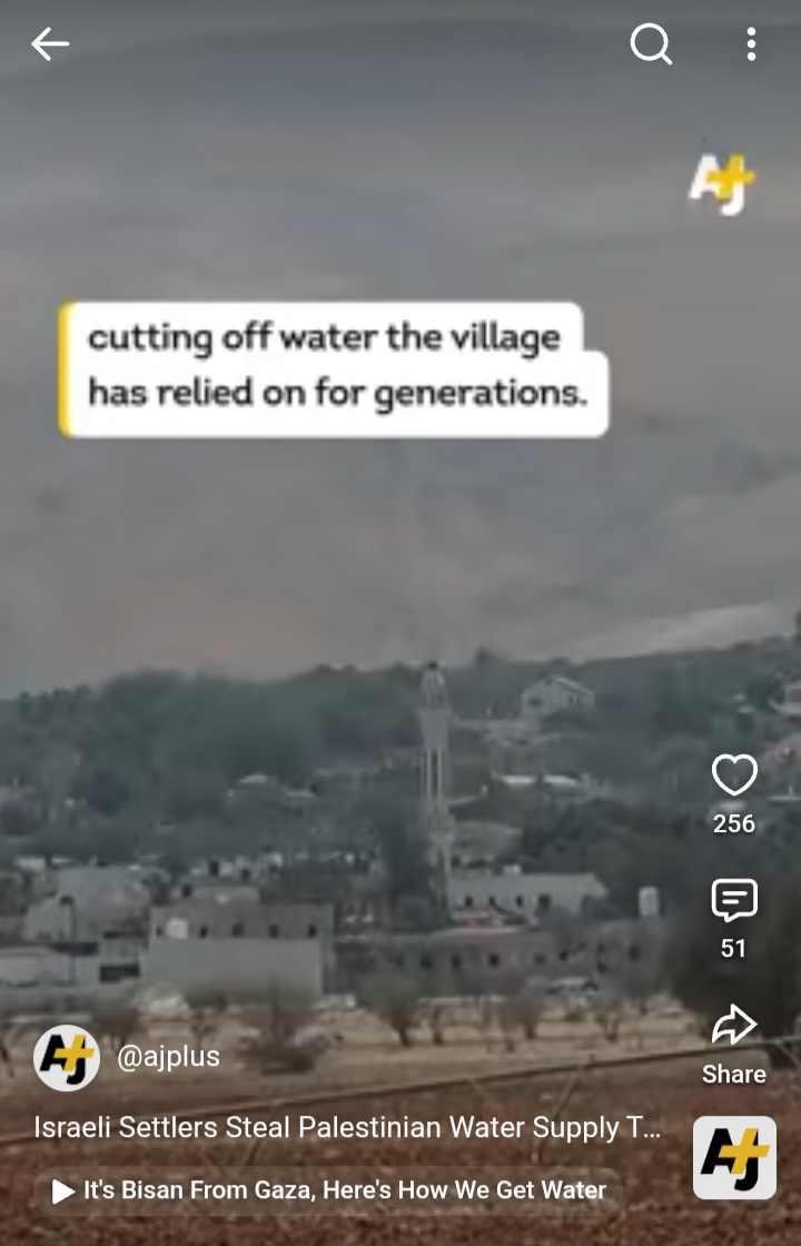 lmrtv6131's tweet photo. #IsNotRealInvaders Stole/Diverted the water from a #PalestinianVillage for their swimming pool-WTF #synagogueofsatan #revelation2:9 #revelation3:9 #FreePalestine Where is God π€π#IndependentNews #Fyp #America #DeathOfJesus #UssLiberty #911 #UssAbrahamLincoln is this your Ally? https://t.co/p93xNISmLe