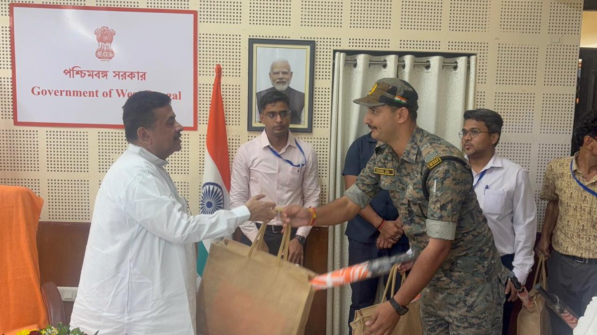 cmowbgov's tweet photo. On June 30, 2026, the State Government stood by the families affected by the fire incident in Haldia.
Today, Hon’ble Chief Minister Shri Suvendu Adhikari visited Haldia and handed over financial assistance cheques to the affected families.
₹25 lakh each was provided to the families of the four deceased, ₹15 lakh to the families of those seriously injured, ₹5 lakh to families of those with minor injuries, and ₹2 lakh to those who sustained less serious injuries.