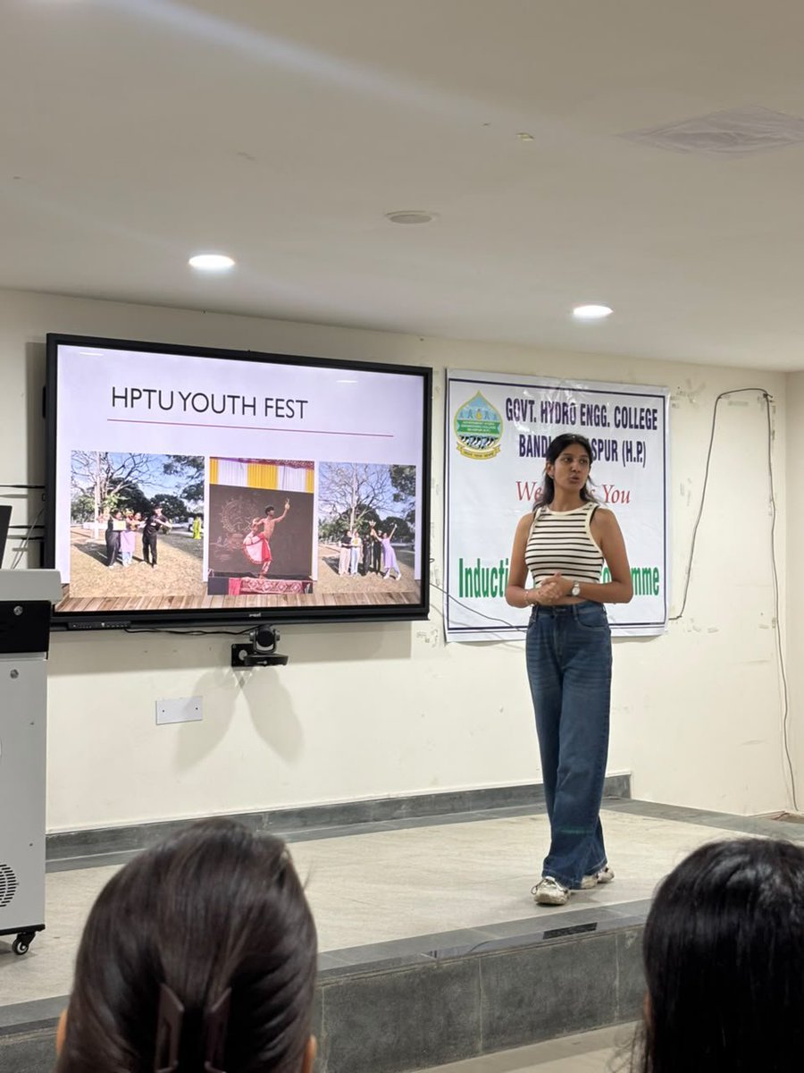ghecbilaspur_hp's tweet photo. Induction Programme 2026
Freshers at GHEC Bandla were introduced to various student clubs, encouraging them to explore interests, develop skills, showcase talents, and actively participate in campus life.
#GHECBandla #InductionProgramme #Freshers #StudentClubs #collegelife https://t.co/WFGKAV57pu