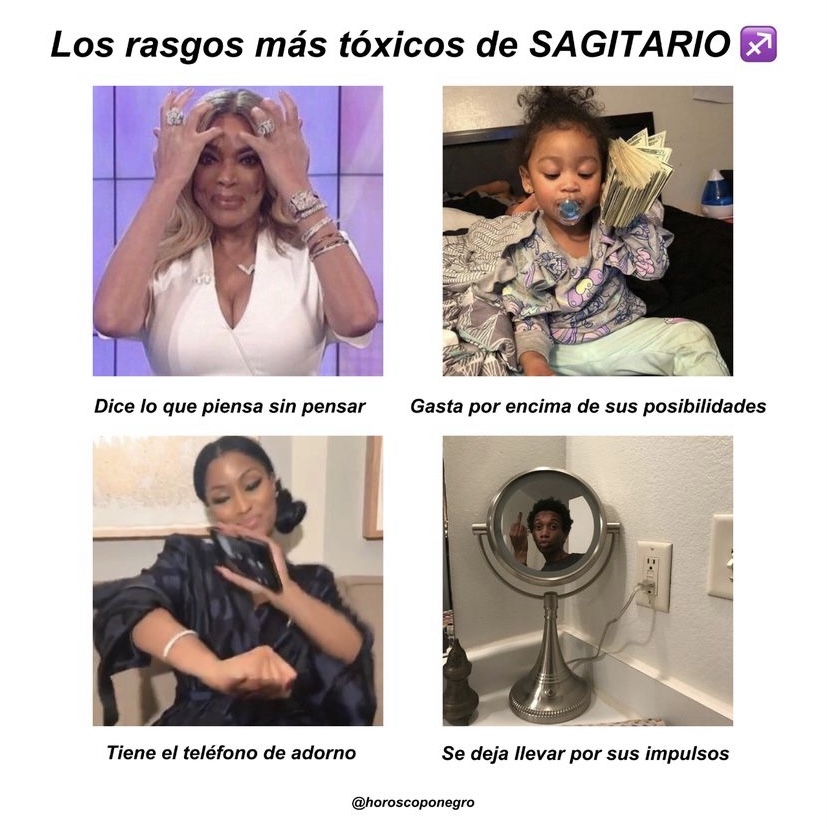 sagitario_hn's tweet photo. Los signos y sus rasgos más tóxicos ✨🔮 https://t.co/YHF8EulKyu