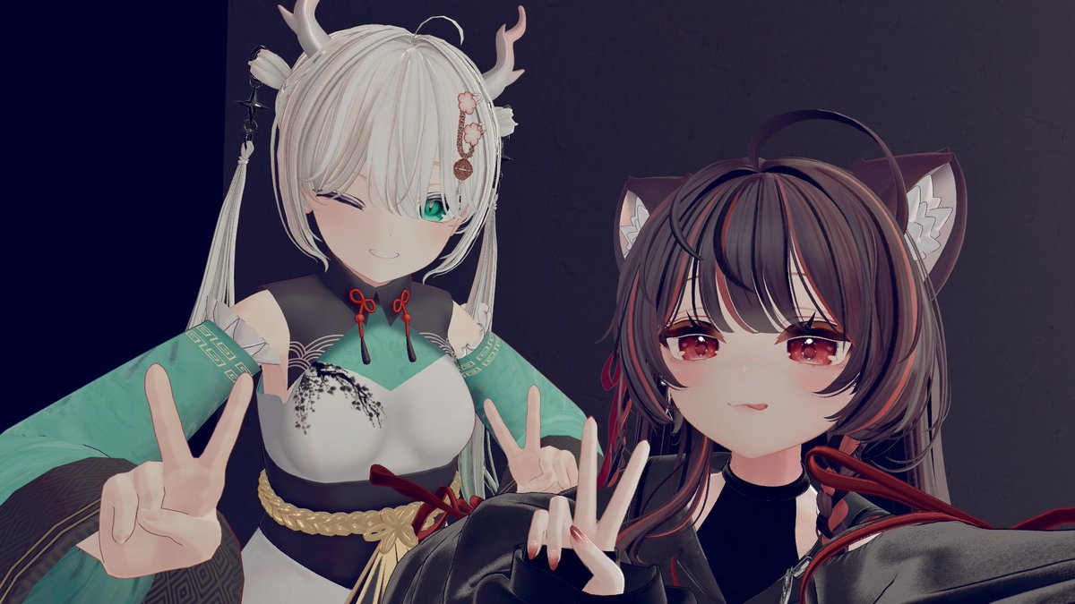 akane_vrc_'s tweet photo. おやすみなさいませ🌙*ﾟ
ゲムワお誘いありがとう( *´꒳`* )
このゲーム楽しかった。

本日の挨拶まわりฅ^•ω•^ฅ

綺麗なワールドで写真撮れて嬉しい✨️

今日もありがとう
また明日！ https://t.co/KnmLMtMQyA