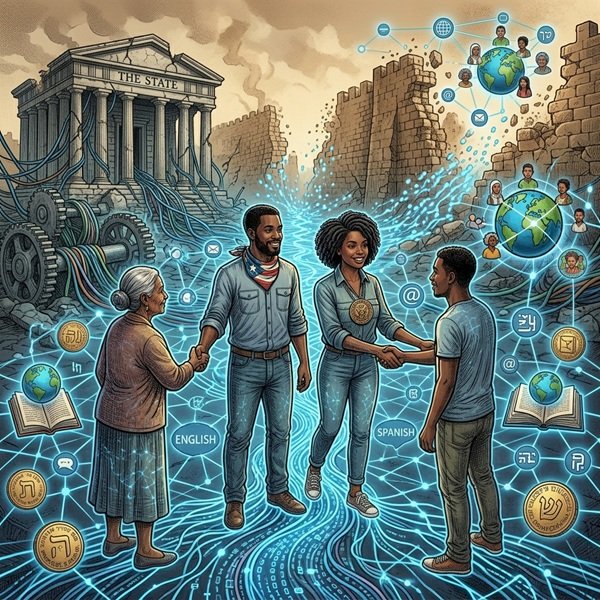 DisruptiveHoriz's tweet photo. 9/10 Nationalism may follow the path of religion. Faith did not disappear; it became more private and lost political power. Nationalism could do the same. You may still love your country, while your identity, money, education, and communities become increasingly borderless. https://t.co/PUB8sJ6ZYL