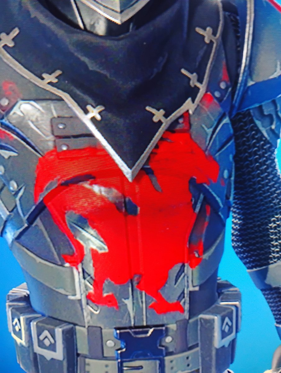 PostApocBones's tweet photo. So if nobody caught it, the skin named "Phantom" in Fortnite's upcoming "Override" season is definitely a Black Knight variant.

#fortnite #gaming https://t.co/ugFKtPAit2