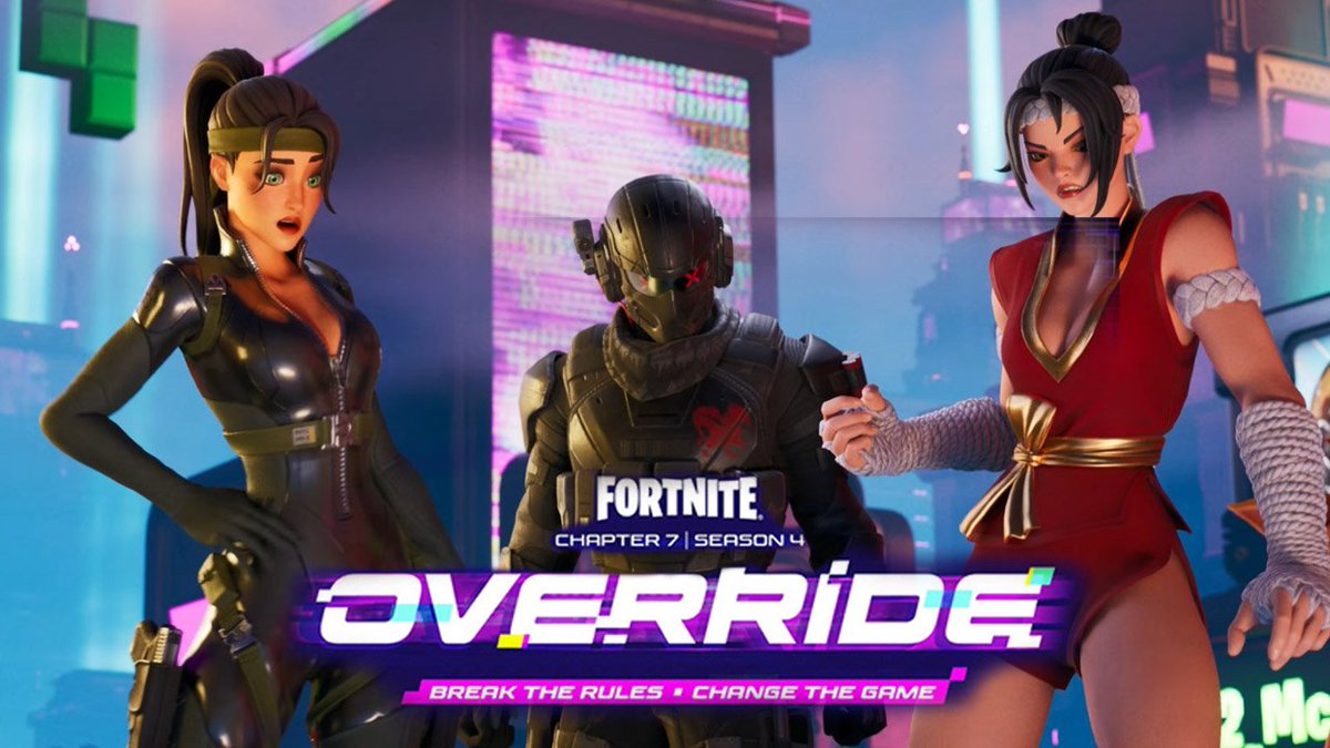 PostApocBones's tweet photo. So if nobody caught it, the skin named "Phantom" in Fortnite's upcoming "Override" season is definitely a Black Knight variant.

#fortnite #gaming https://t.co/ugFKtPAit2