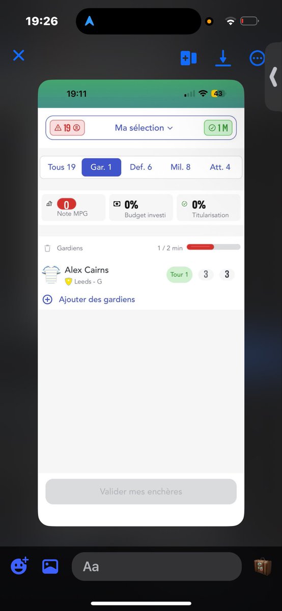 viedestmg's tweet photo. @MonPetitGazon @staderennais Bonsoir, en plein mercato PL mon amis se retrouve avec seulement 1 et il n’y a plus de gardien à 1 pour valider le second tour comment pouvons nous faire? Merci de votre réponse https://t.co/I0r0bpJwBd