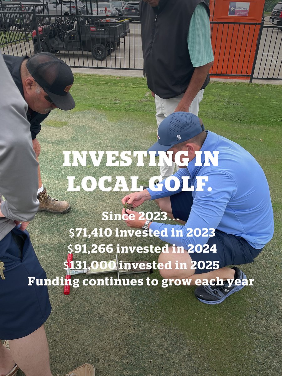 TexasGolfAssoc's tweet photo. 200,000 Members. Real Impact. Every membership helps support Project Muni, investing in courses and creating better places to play across Texas.  

Golf Gets Better Here https://t.co/EV38q7bRHj