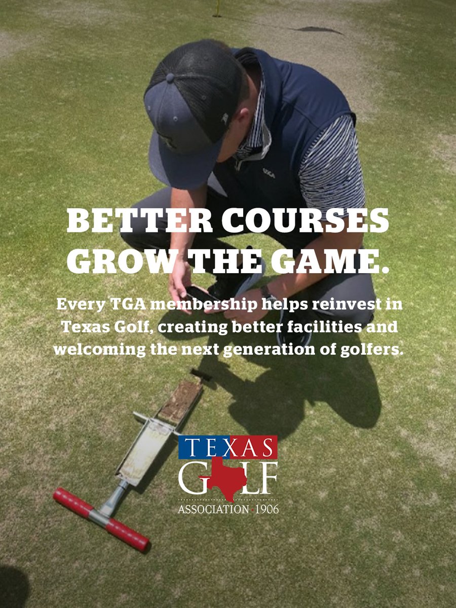 TexasGolfAssoc's tweet photo. 200,000 Members. Real Impact. Every membership helps support Project Muni, investing in courses and creating better places to play across Texas.  

Golf Gets Better Here https://t.co/EV38q7bRHj