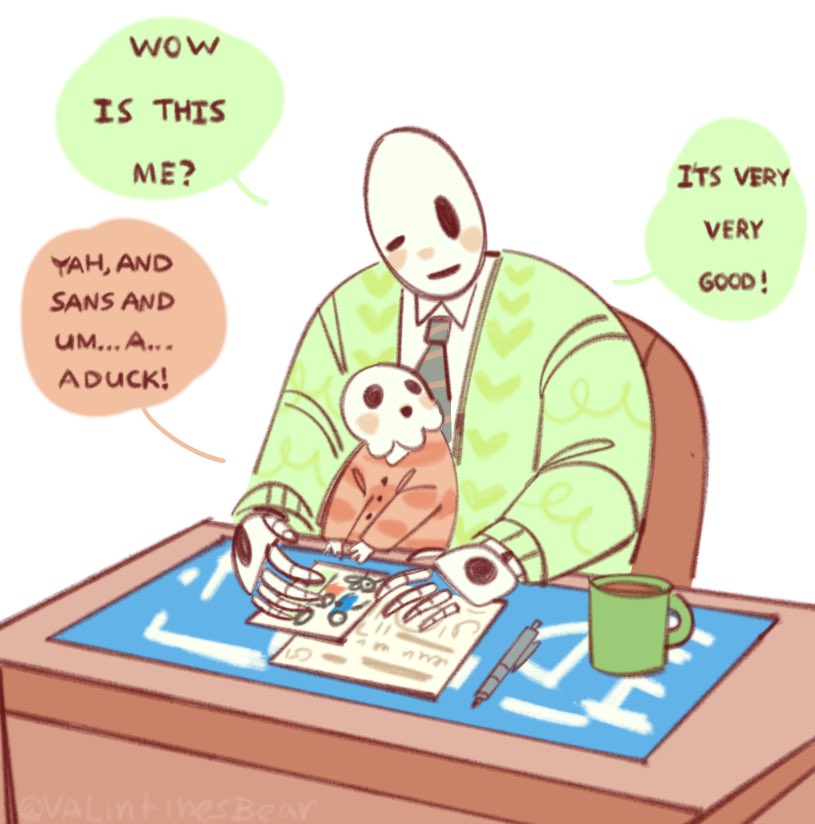 valintinesbear's tweet photo. Memory papyrus has of his papa https://t.co/a1LWk4i4Pa