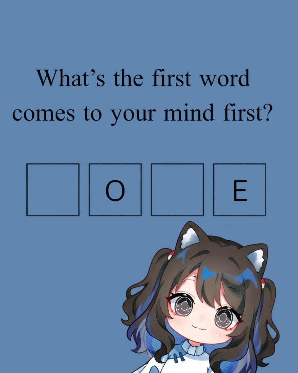 liaENVt's tweet photo. Test your mind!
 What’s the very first word you guessed? 
 Quote or reply with your answer!
#ENVtuber #InteractivePost #VTuberCommunity https://t.co/XqpXgvpUAr
