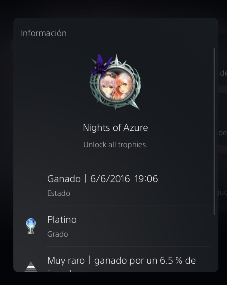 RC_Kiro's tweet photo. Cerré el círculo 🥹 #NightsofAzure https://t.co/ilTKrdBNbT