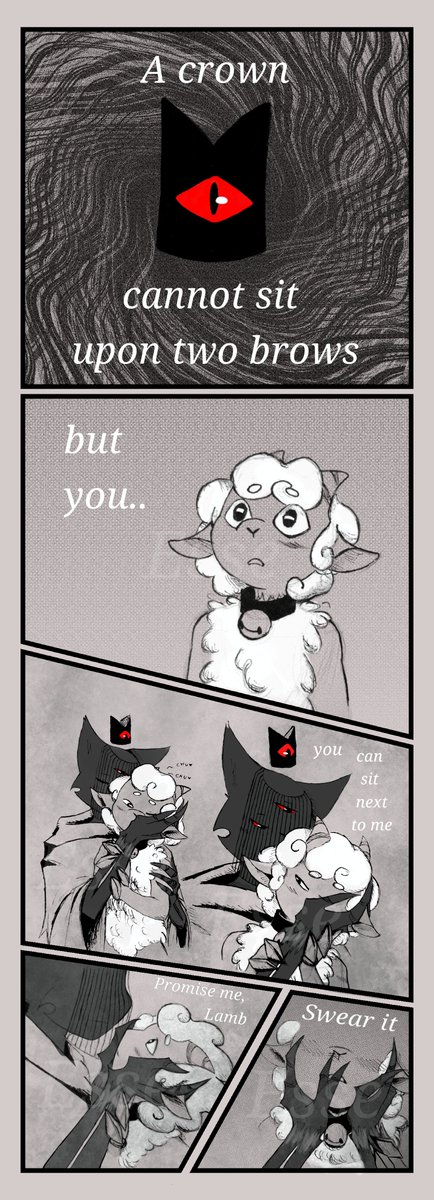 TheAwes0m3Qu33n's tweet photo. #cotl #narilamb #cultoftheLamb #cotlnarilamb #cotlcomic
This is an answer to a question on Tumblr 
(1/2) Look under this post for the rest https://t.co/bQE4S9UDNS