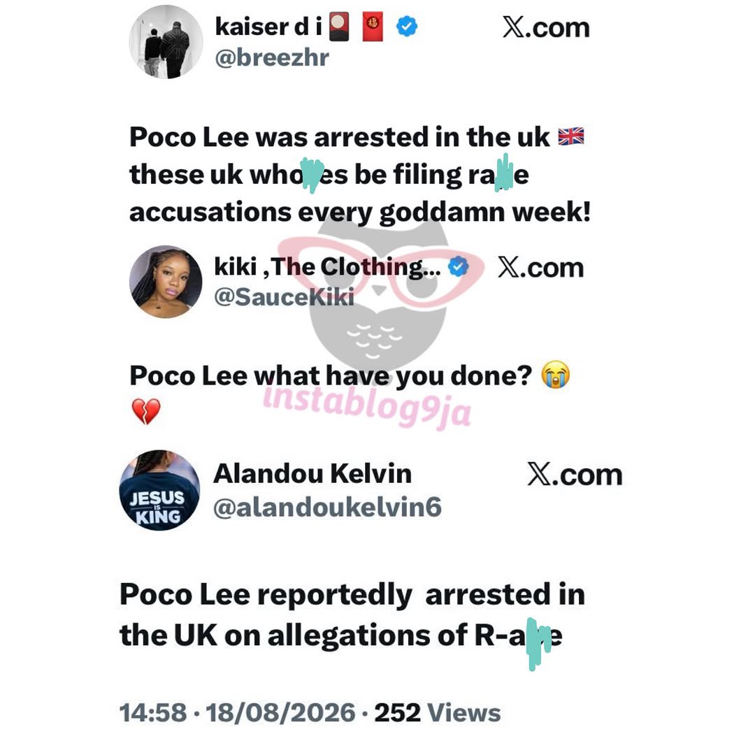 instablog9ja's tweet photo. Nigeria in a state of disarray over the whereabouts of legendary dancer Poco Lee as rumor start growing on social media https://t.co/mFPZJQbqHd