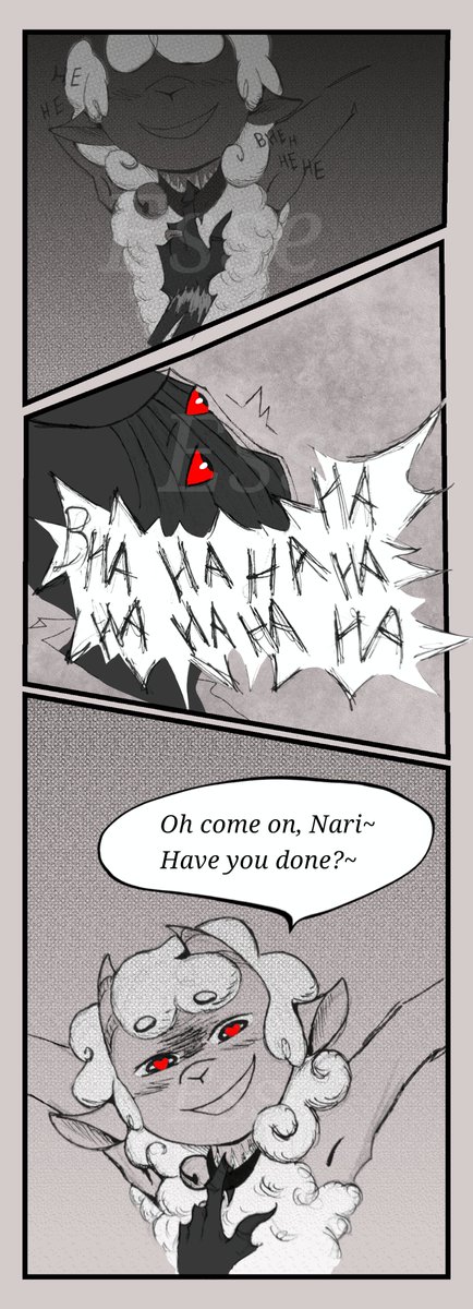 TheAwes0m3Qu33n's tweet photo. #cotl #narilamb #cultoftheLamb #cotlnarilamb #cotlcomic
This is an answer to a question on Tumblr 
(1/2) Look under this post for the rest https://t.co/bQE4S9UDNS