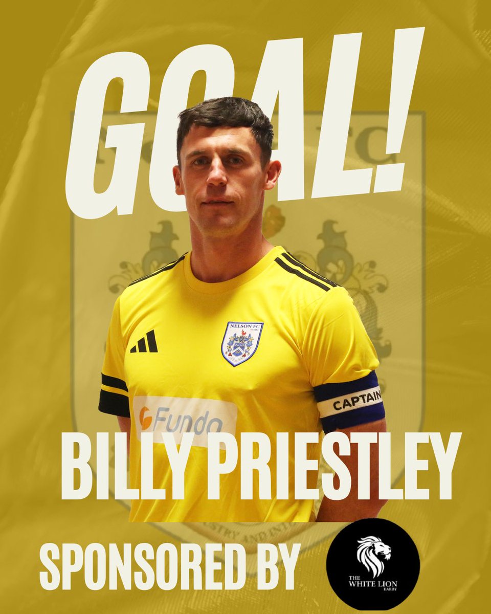 Nelsonfc1's tweet photo. Another for Nelson 

Your captain Billy Priestley!!!

0-2 

80' https://t.co/cb51OBJsmc