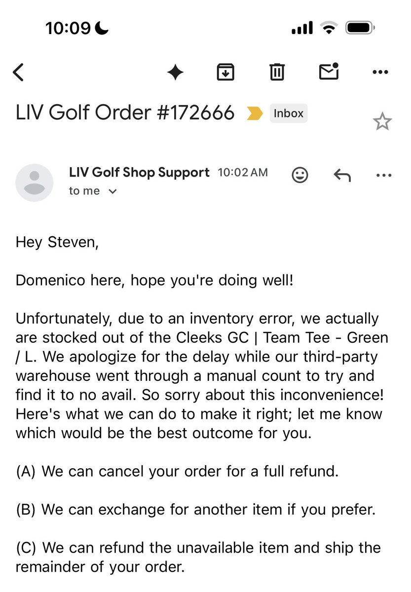 stflory's tweet photo. @TronCarterNLU @NoLayingUp get it while you can. Cleeks gear is flying off the shelf https://t.co/V4gaN2UAXr