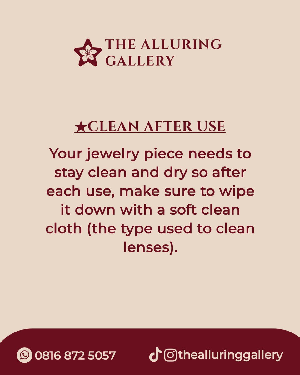 alluringgallery's tweet photo. ★JEWELRY CARE GUIDE.😚💐
Read through and retweet if you find it helpful. https://t.co/JD34ufj67s