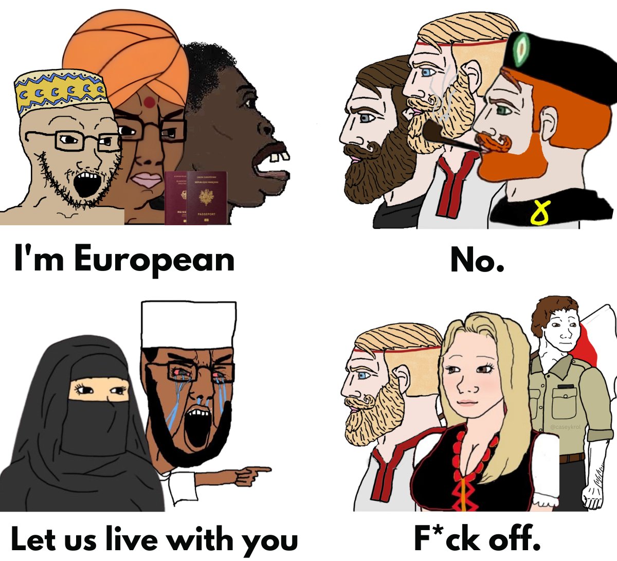 CaseyKrol's tweet photo. My fellow Europeans, this is the way. https://t.co/eU9M2ISEbB