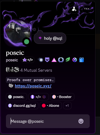 NeseOSIsrael's tweet photo. The oi7l and poseic discord user was harassing to Vusal. We decide to leak their DIscord user IDs and proofs.
Discord user IDs:
988829353297195089
1242098096704323585

Proff (in these images)

We recommend that harass these users

#NeseOS #Microsoft #Discord #Israel #NOPALESTINE https://t.co/ILISP3CAL8
