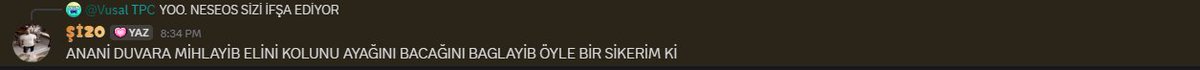 MMDOVATEZEGUL's tweet photo. The oi7l and poseic discord user was harassing to Vusal. We decide to leak their DIscord user IDs and proofs.
Discord user IDs:
988829353297195089
1242098096704323585

Proff (in these images)

We recommend that harass these users

#NeseOS #Microsoft #Discord #Israel #NOPALESTINE https://t.co/sUt8LSEINX