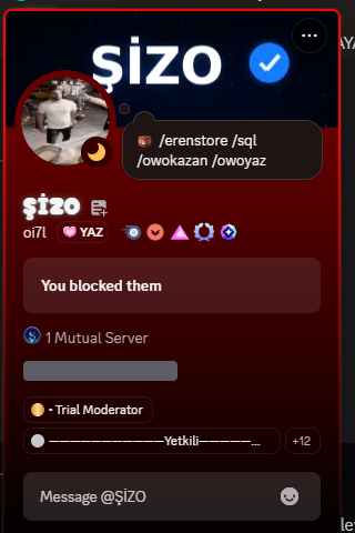 MMDOVATEZEGUL's tweet photo. The oi7l and poseic discord user was harassing to Vusal. We decide to leak their DIscord user IDs and proofs.
Discord user IDs:
988829353297195089
1242098096704323585

Proff (in these images)

We recommend that harass these users

#NeseOS #Microsoft #Discord #Israel #NOPALESTINE https://t.co/sUt8LSEINX