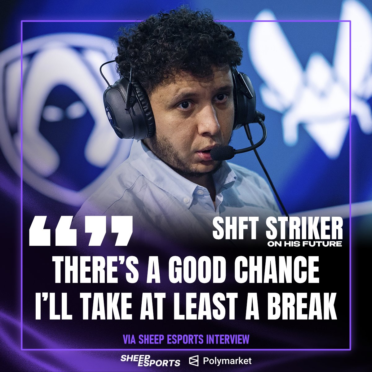 Sheep_Esports's tweet photo. SHFT HC Striker 🇫🇷 on his future: "Honestly, maybe there's a certain level of fatigue setting in now. I don't think this is something I'll do for the rest of my life."

"[...] The job has plenty of great aspects, but also some more frustrating ones, particularly that feeling of not having complete control over the outcome of certain things."

"I don't think I was the best coach in the world during my first few years of coaching, and yet things went very well. So you can also benefit from not having that control. But when you're on the other side of it, as I feel I am to some extent this year, with a lot of things where I don't really have a say and where I think we simply made some very bad decisions, it's very frustrating."

"[...] So we'll see. I'll talk to my agent at the end of the split, and we'll see what opportunities he has for me. But I think there's a good chance I'll take at least a break."