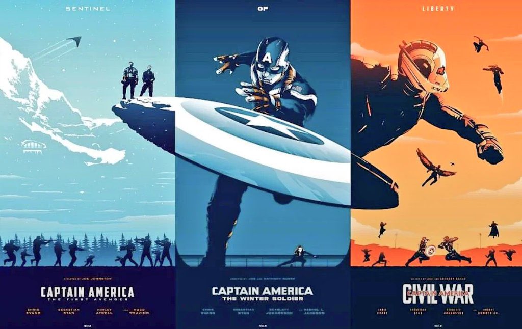 jayspectrumX's tweet photo. Is this the best trilogy in the MCU? https://t.co/629TRoQmPO