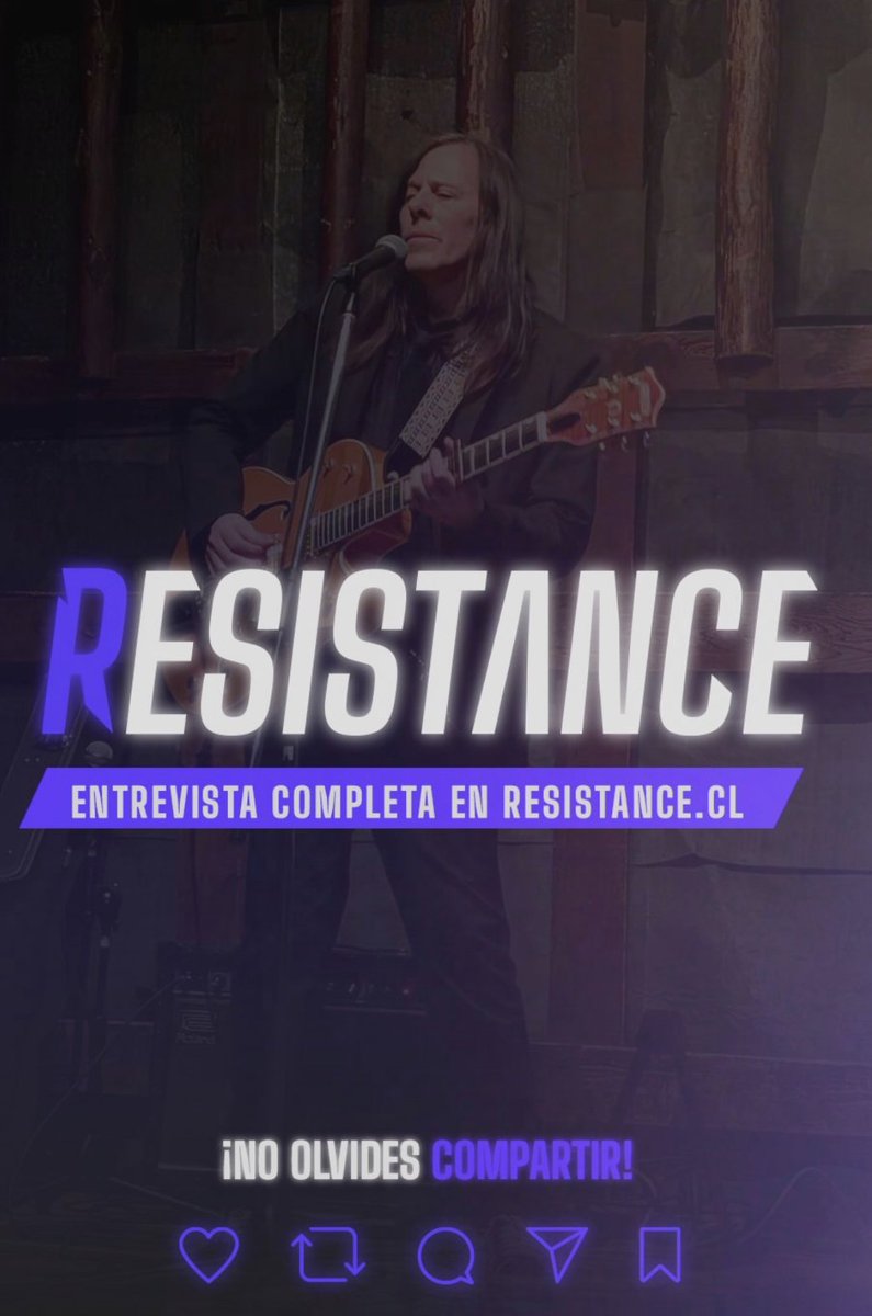 KenStringfellow's tweet photo. Did an interview recently with @Feerschell for @ResistanceZine Chile - we talked about the distant past and the recent past, and a little about the future... read on! (Español) Thank you Fer! 

https://t.co/umFEtzARXp https://t.co/KeXZLfoFIL
