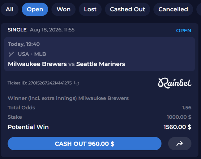Crypto_Chase's tweet photo. Brewers have the best record in the league. Another W tonight. https://t.co/KadTPJoJX6