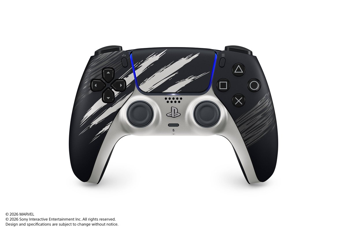 Adamantium Edition DualSense Controller.