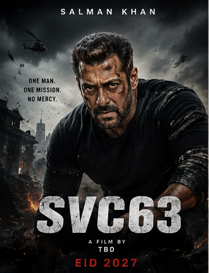 Cinema_Decoded's tweet photo. Bhaijaan is coming… and this time it’s personal 🔥

#SVC63 will redefine mass cinema on Eid 2027!
Solo release. Pure domination. Zero competition.
The Tiger is ready to roar louder than ever  #SalmanKhan https://t.co/0W6G3v2t11