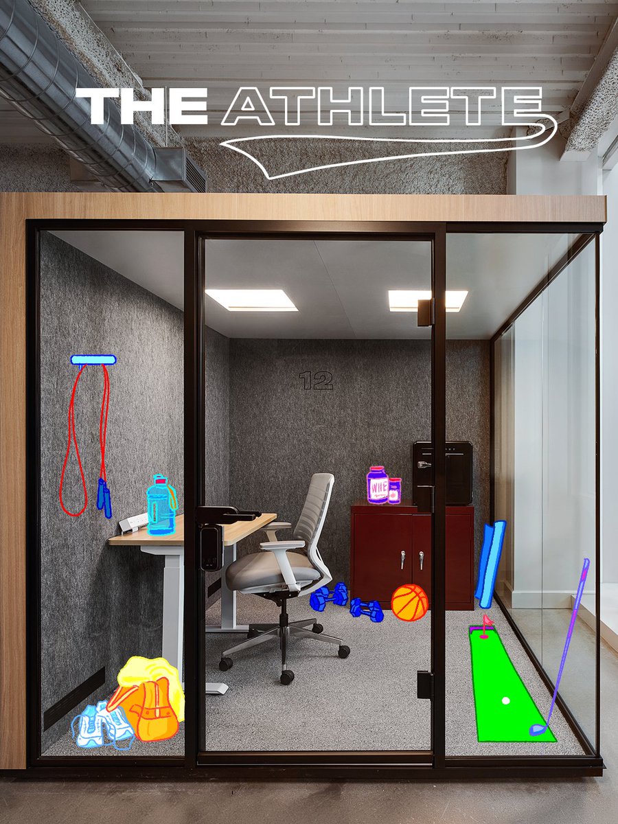 FrameworkNYC's tweet photo. Goodbye h*t d*sk, hello pod. https://t.co/URSlVHR20t