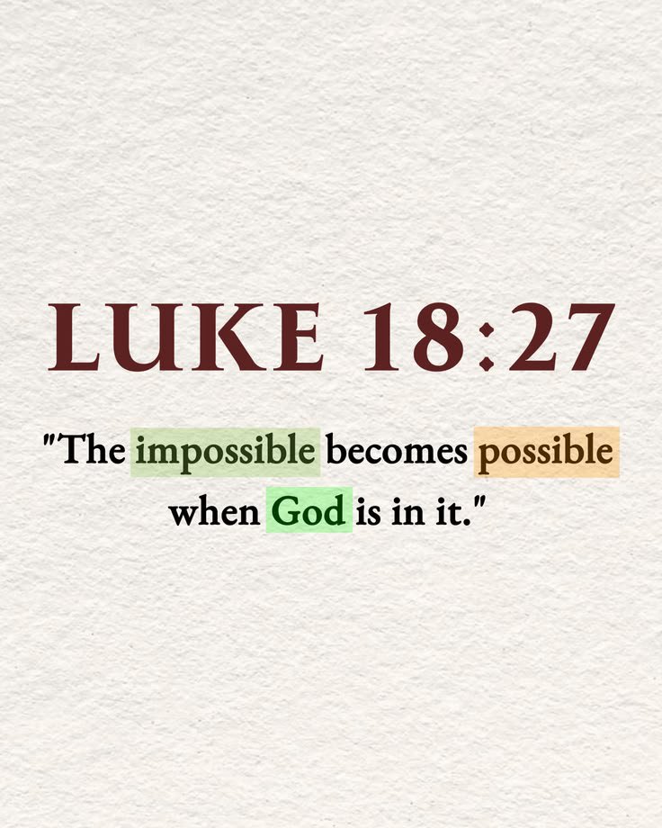 Jesuskingofki's tweet photo. "The impossible becomes possible when God is in it." https://t.co/KpaZAdBynl