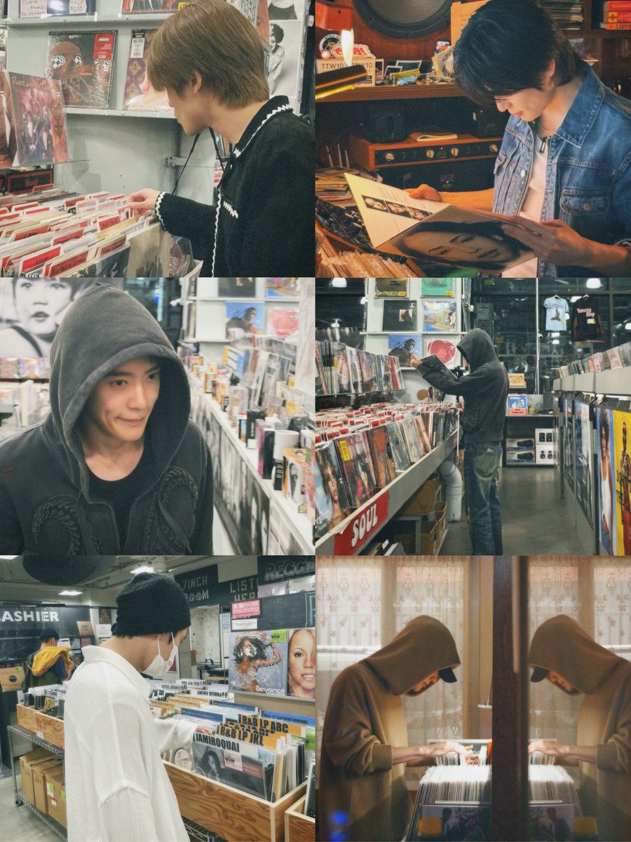 dearestyunoh's tweet photo. jaehyun and his love for vinyls 💿 https://t.co/tAo9GJFjVg