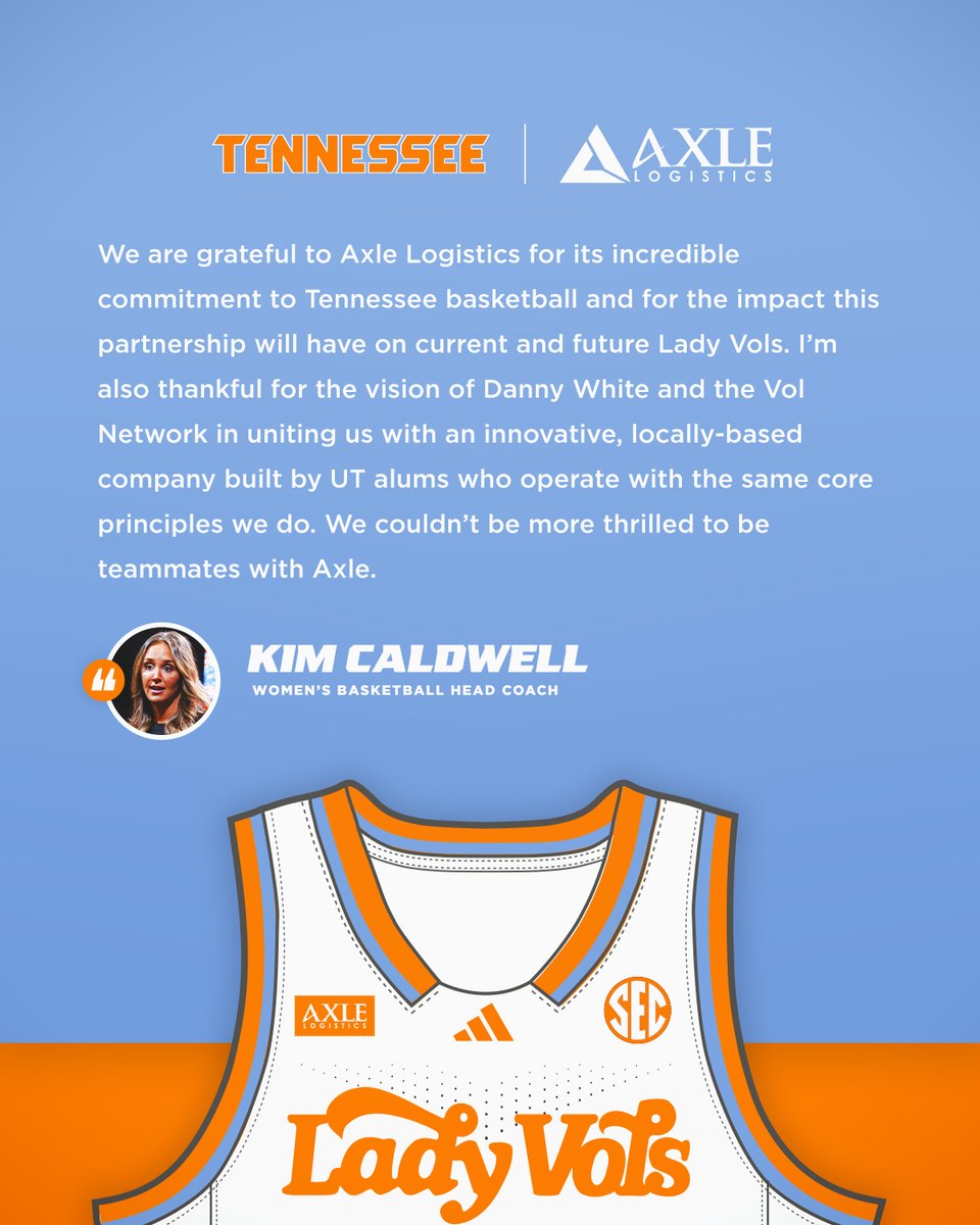 LadyVol_Hoops's tweet photo. Teamed up! 🤝 @AxleLogistics

Details » https://t.co/OzIf673Cwi https://t.co/FEGALKQT10