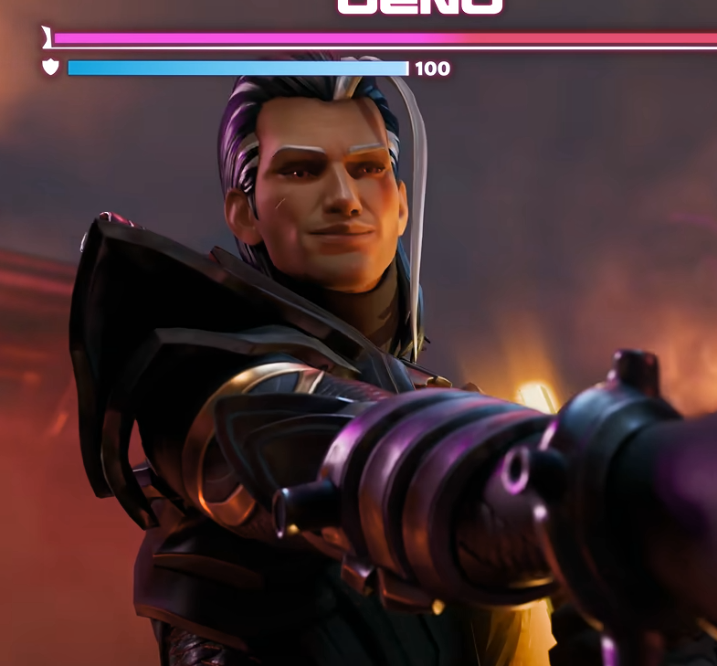 KillerGamer206's tweet photo. @Fortnite_ES Ya me hice bolas con Geno, en el trailer se le ve las cejas blancas ademas de verse mas viejo, pero en el pase se le ve como se vio en el trailer de la temporada 3, ademas que su poder en el trailer de 8bits se le ve un poder rojo y en el pase se le ve morado. https://t.co/EV4jXgp0bO